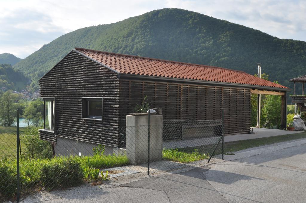 Holiday Home Hisa Gusta Most Na Soci Bagian luar foto